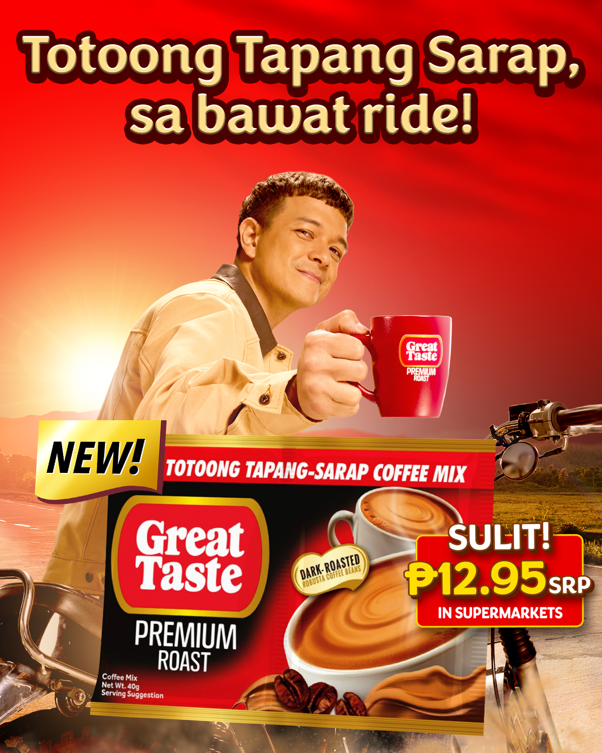 Great Taste Coffee Facebook ad