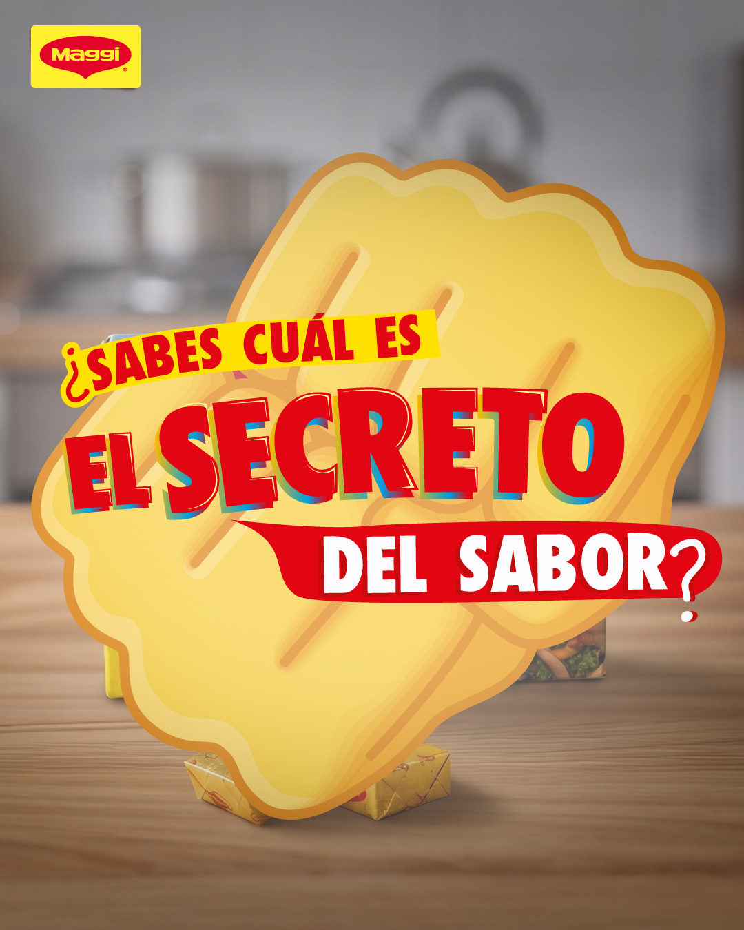 MAGGI Facebook ad: El toque que hace decir mmm está en…
