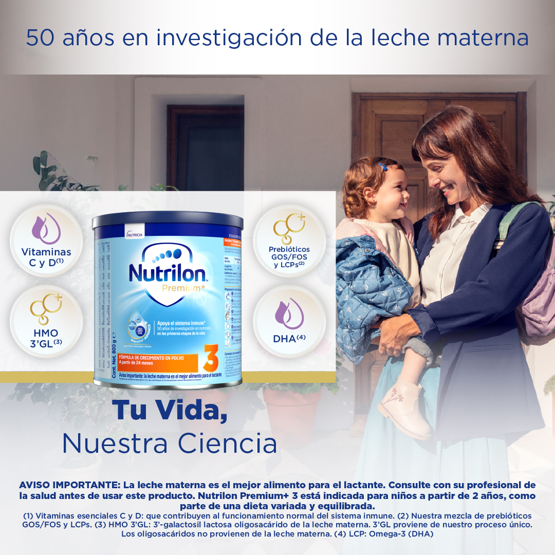 NutriciaClub Bolivia Facebook ad: Nutrilon Premium+ 3