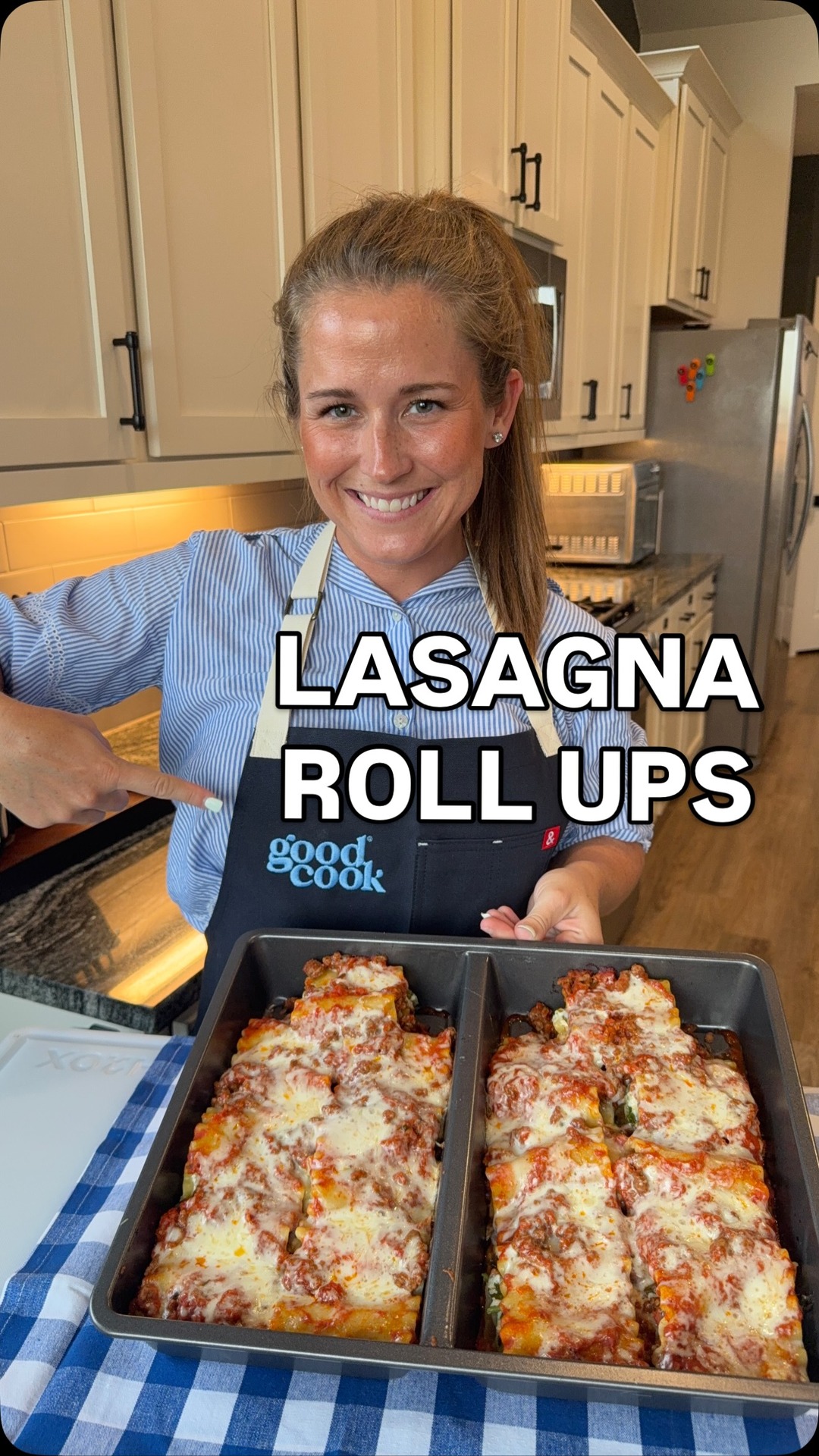 GoodCook Facebook ad: Easy Lasagna Roll Ups
