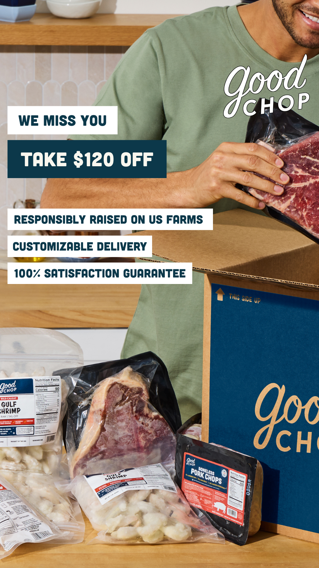 GoodChop Facebook ad