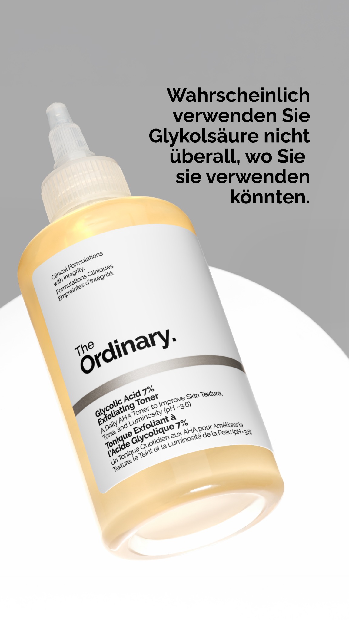 The Ordinary Facebook ad