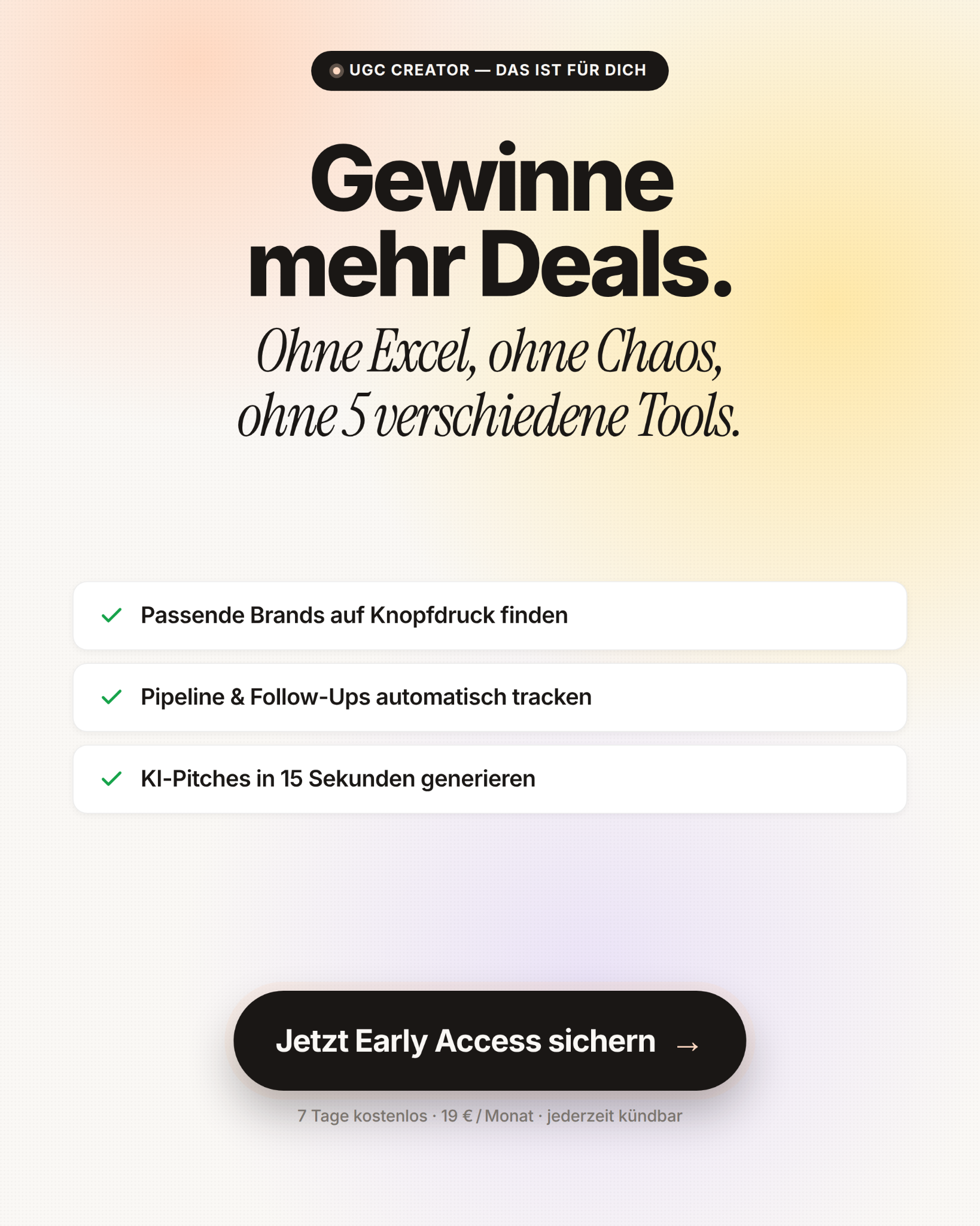 UGC Creator OS Facebook ad
