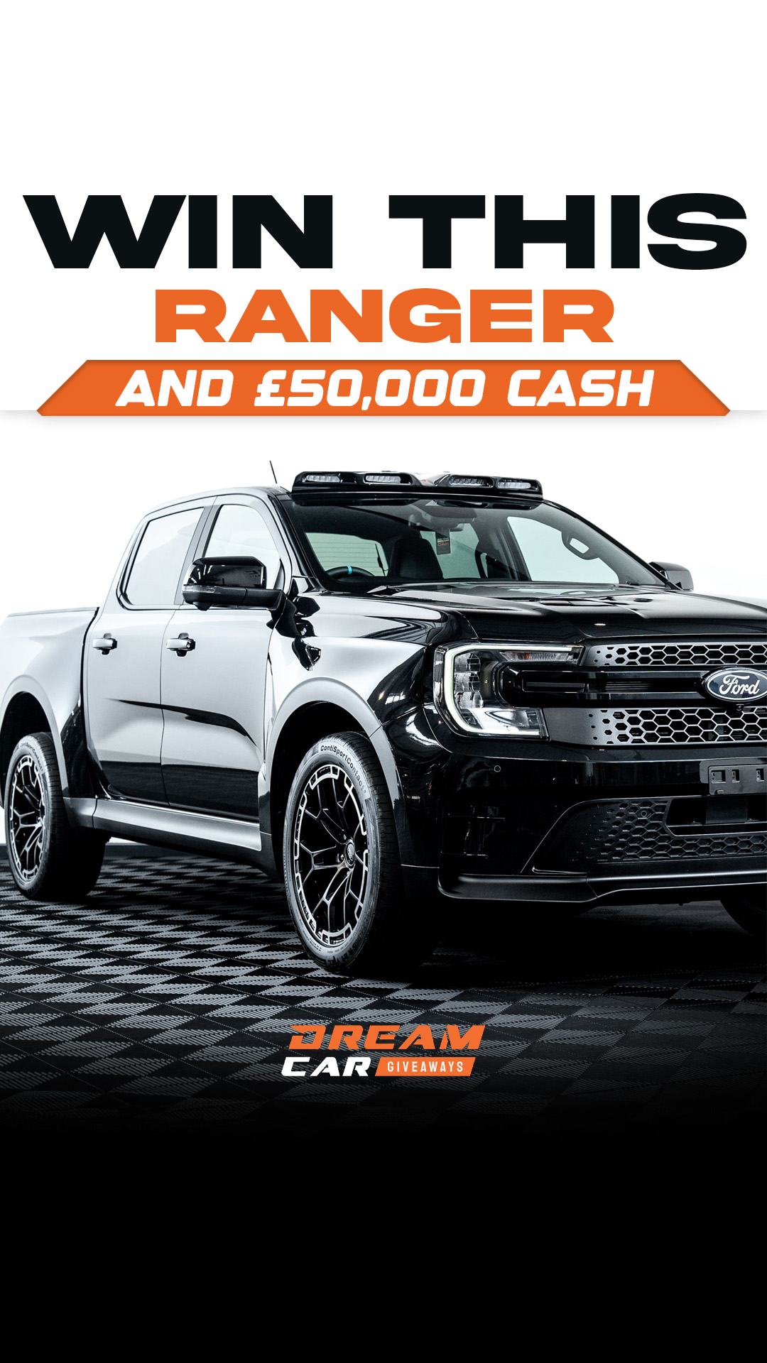 Dream Car Giveaways Facebook ad