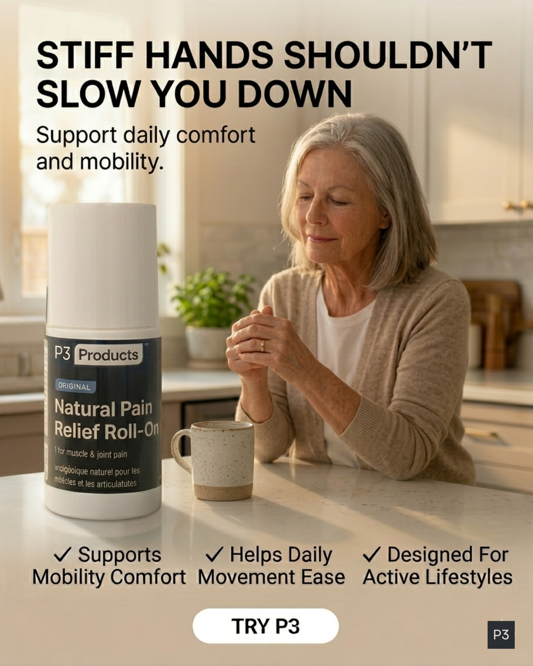 P3 Products Ltd. & The P3 Life Facebook ad