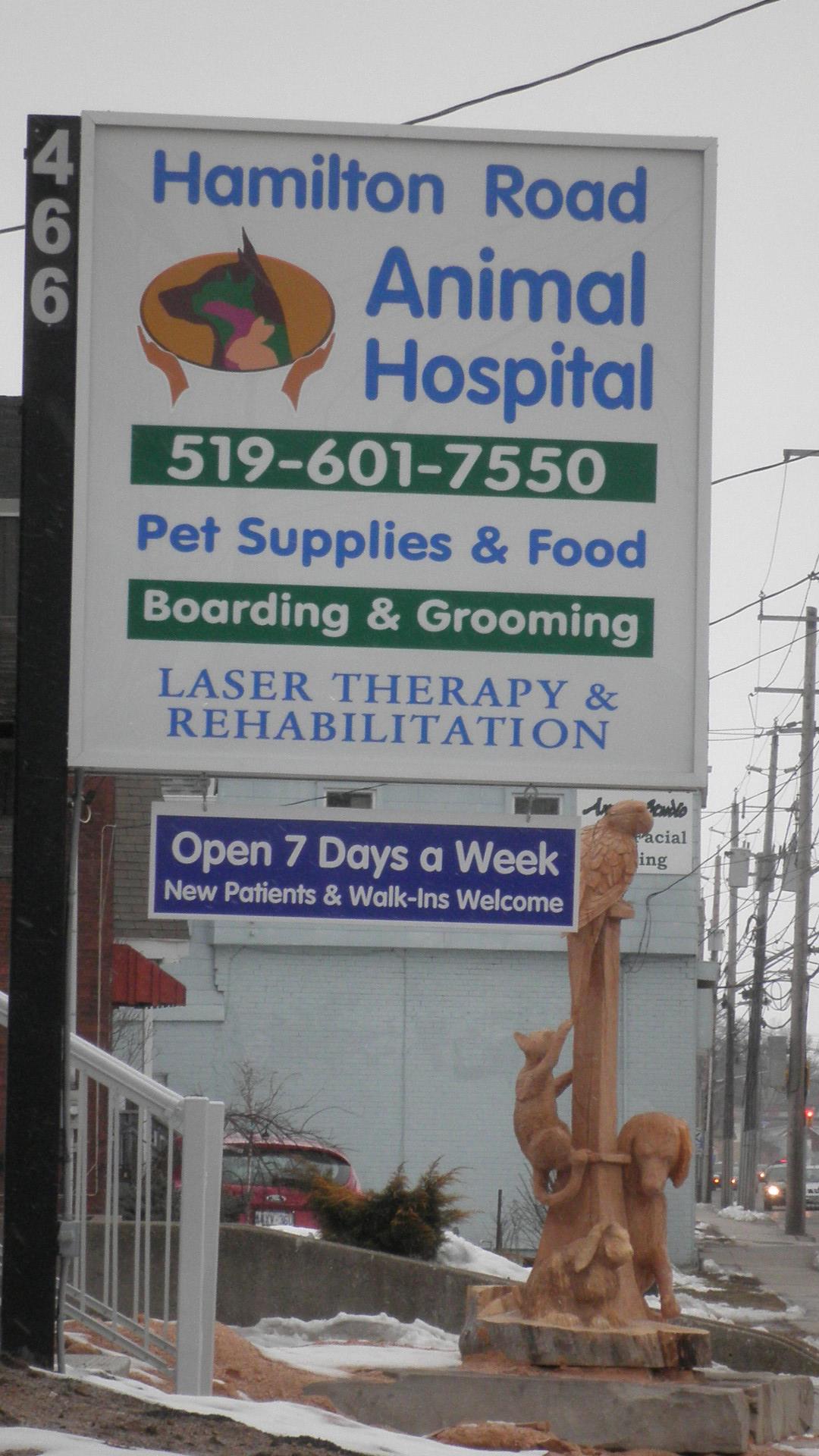 Hamilton Road Animal Hospital Facebook ad: Hamilton Road Animal Hospital - Veterinarians serving…