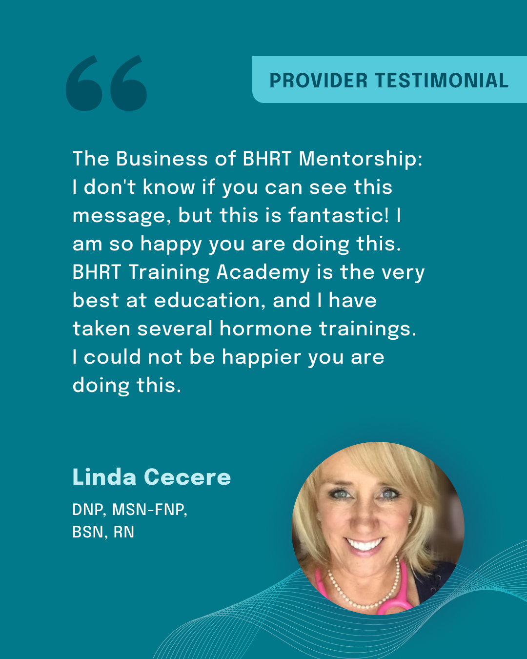 BHRT Training Academy Facebook ad