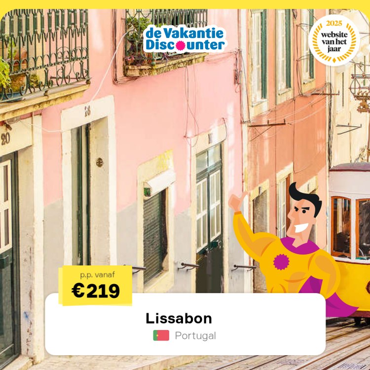 de VakantieDiscounter Facebook ad