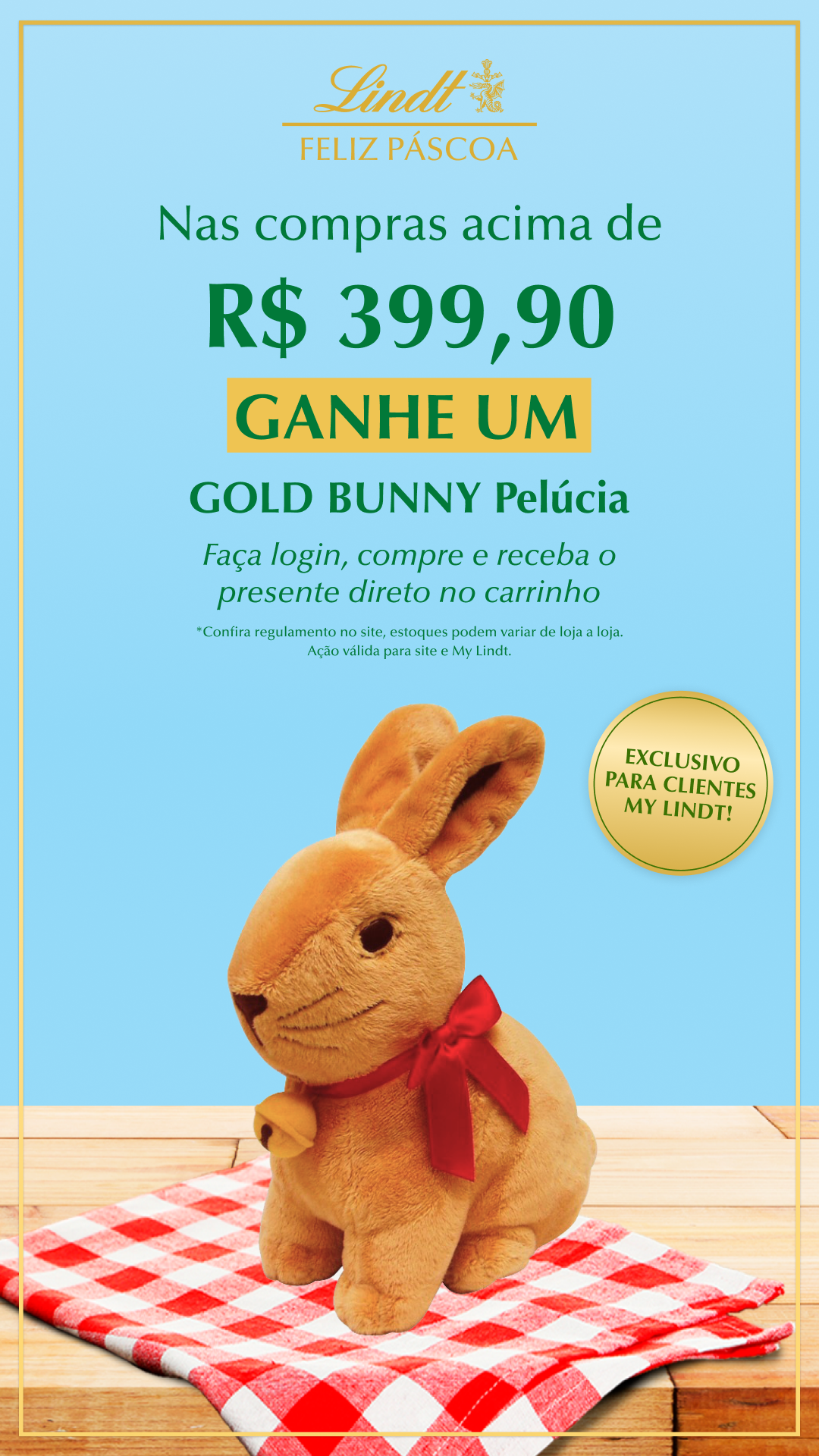 Lindt Facebook ad