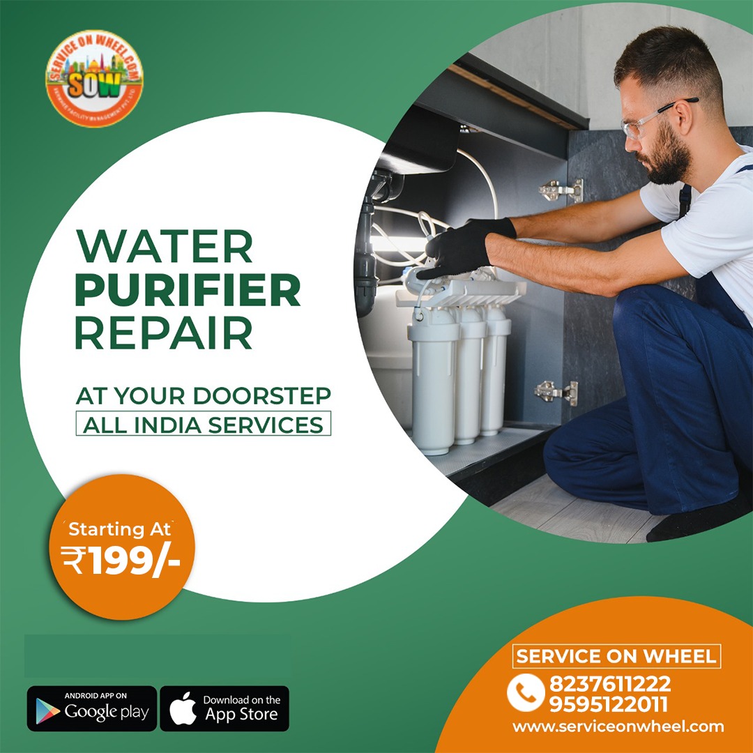 Service On Wheel Facebook ad: All Home & Office Services at Your Doorstep!