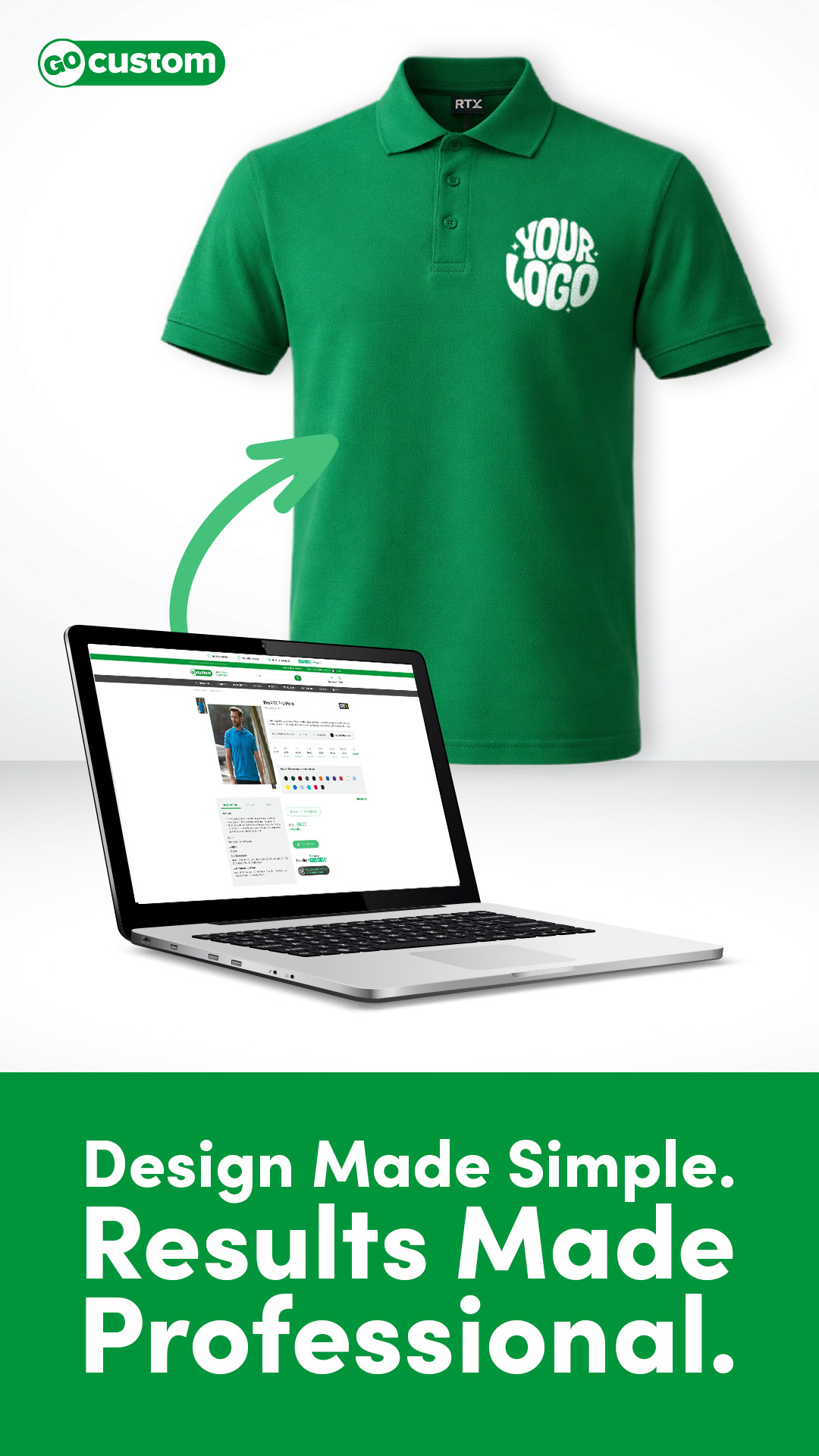 GoCustom Facebook ad