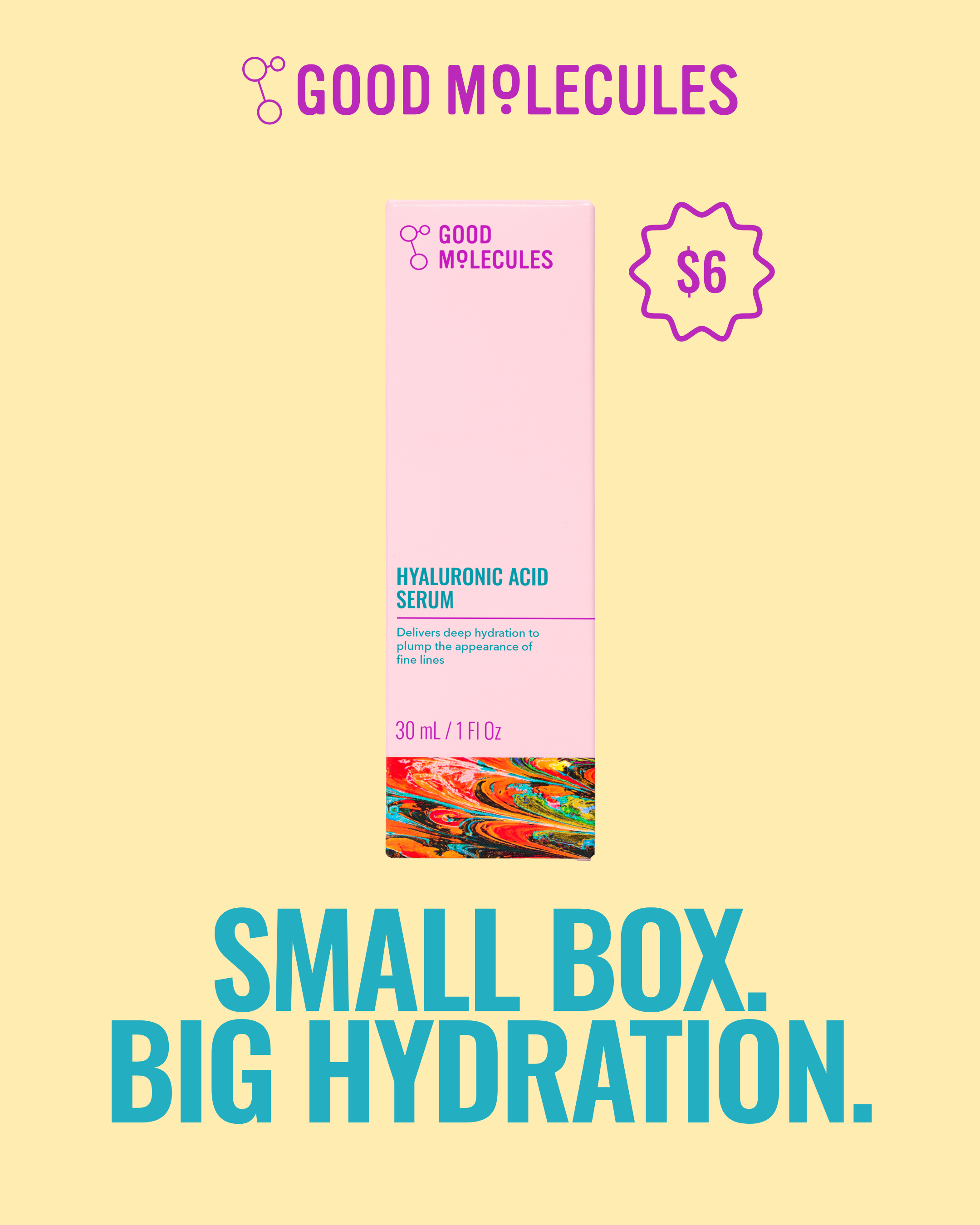 Good Molecules Facebook ad