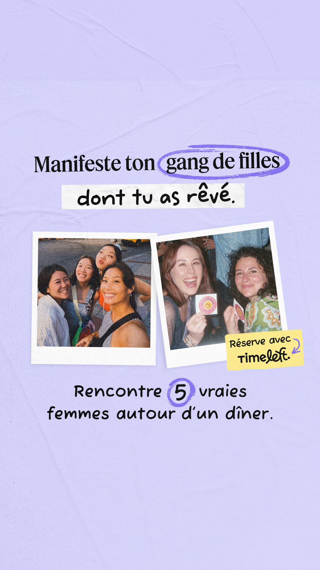 Timeleft France Facebook ad