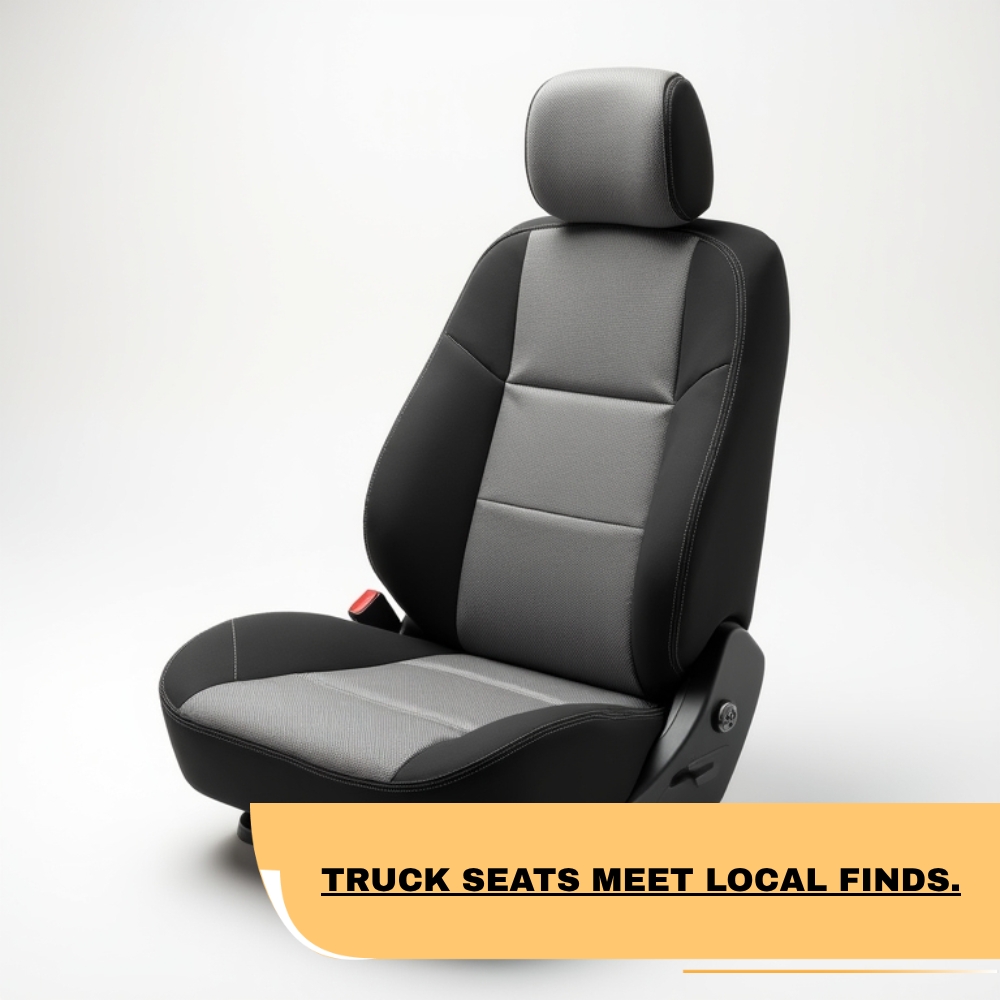 QuickSearches Impulse Facebook ad: Find Out Local Truck Seat Cover Options.