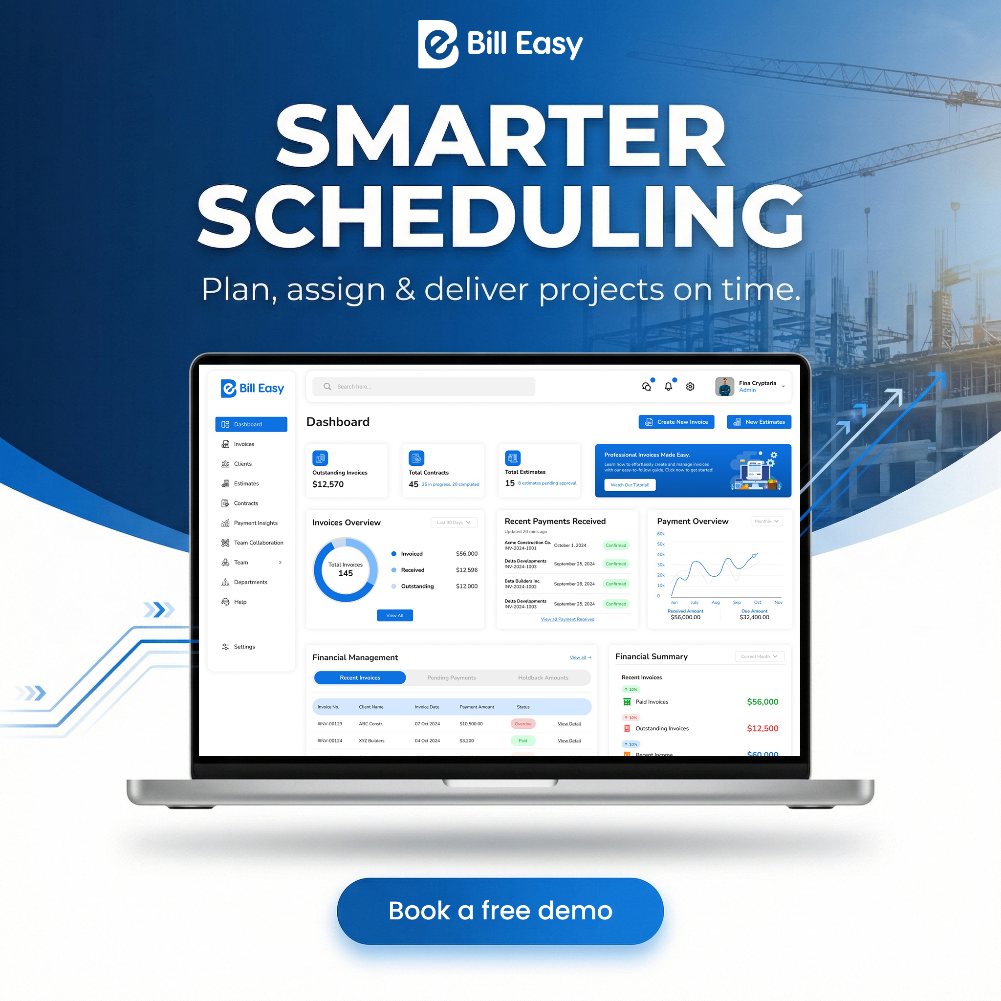 BillEasy Inc. Facebook ad