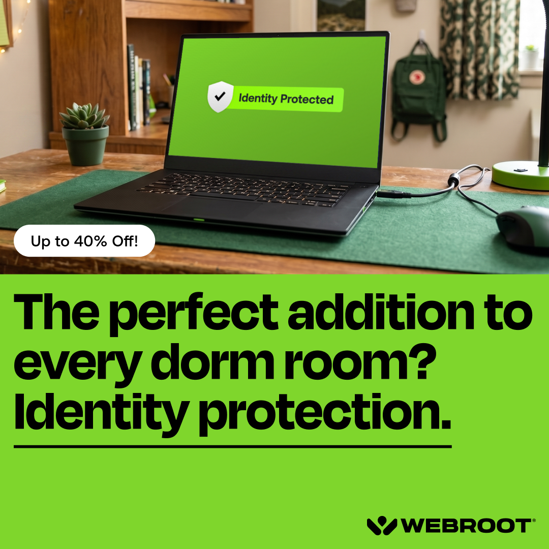 Webroot Facebook ad