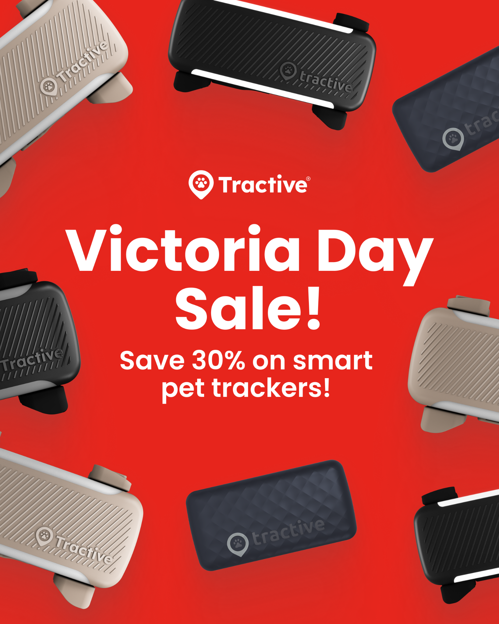 Tractive Facebook ad
