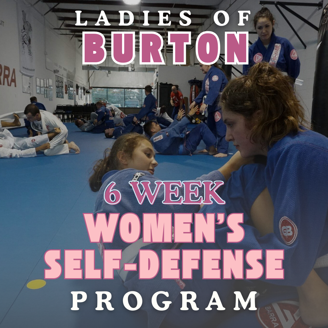 Gracie Barra - Burton Facebook ad: Practical Self-Defense Training