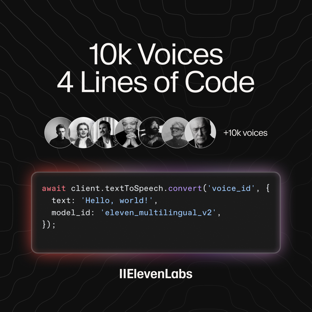 ElevenLabs Facebook ad