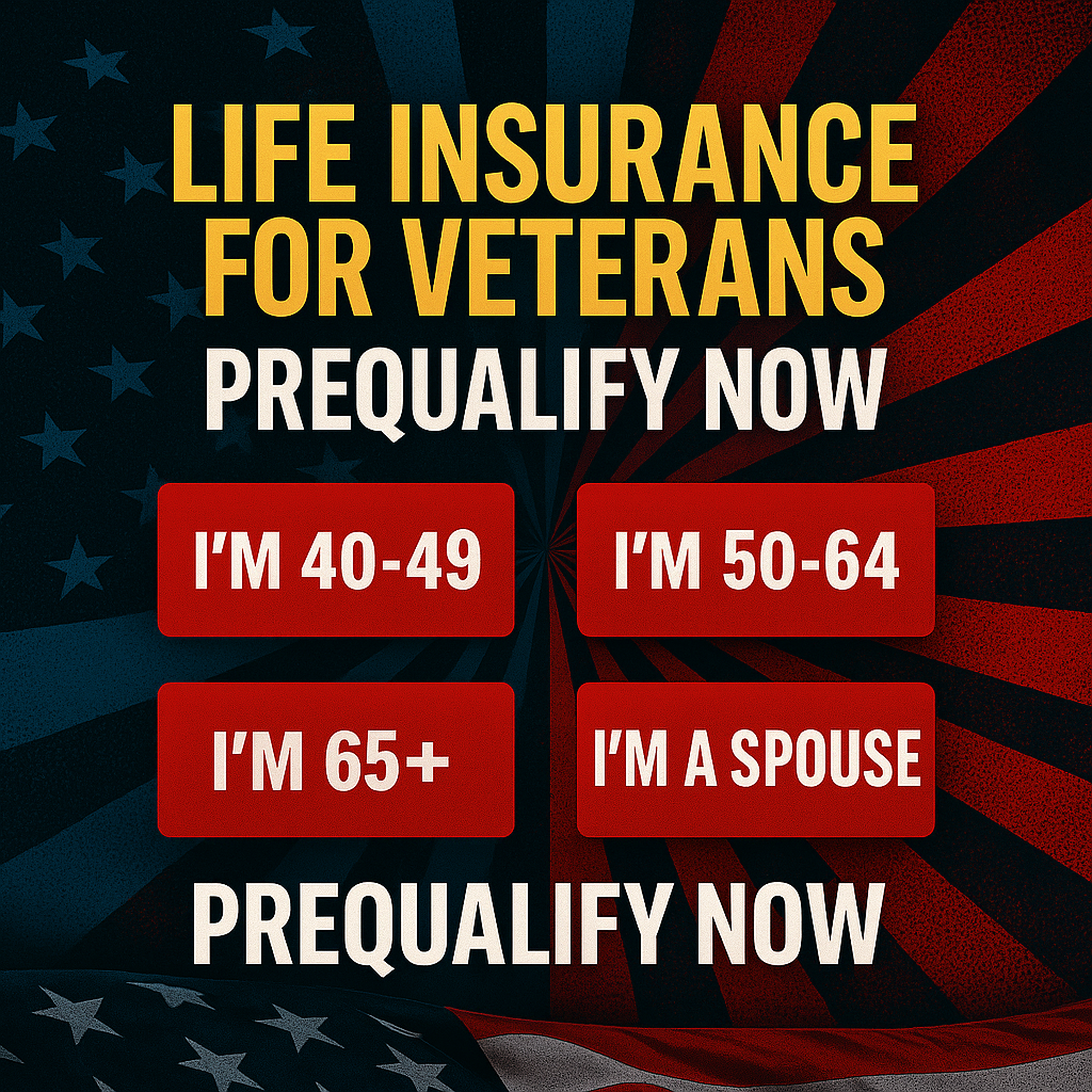 My Affordable Veteran Insurance Facebook ad