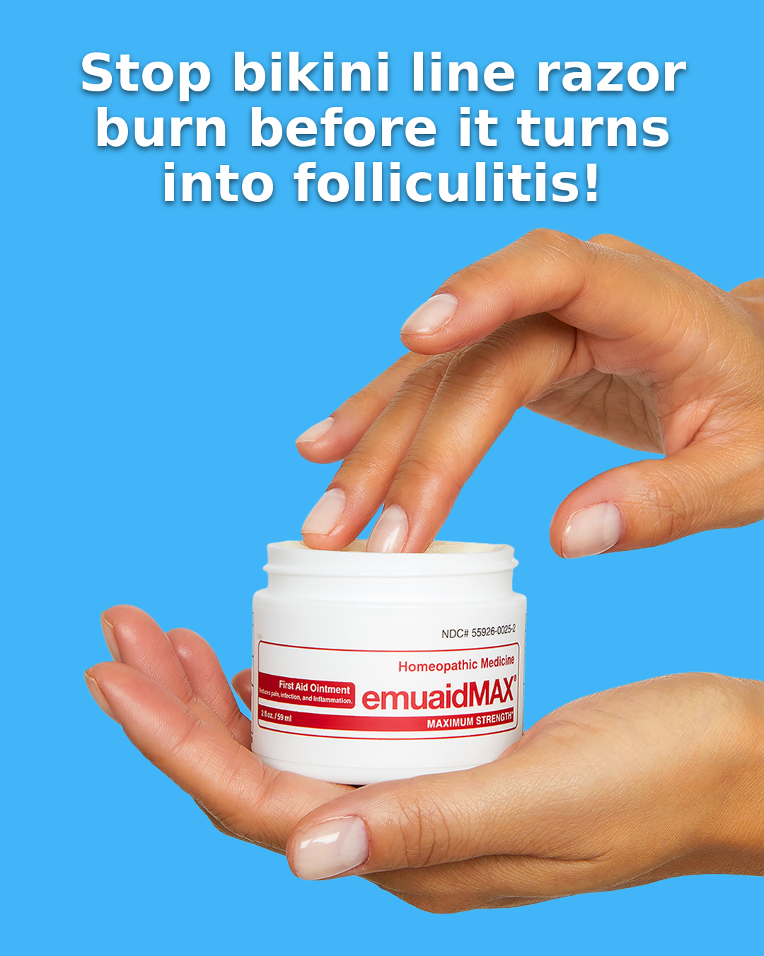 Emuaid Facebook ad