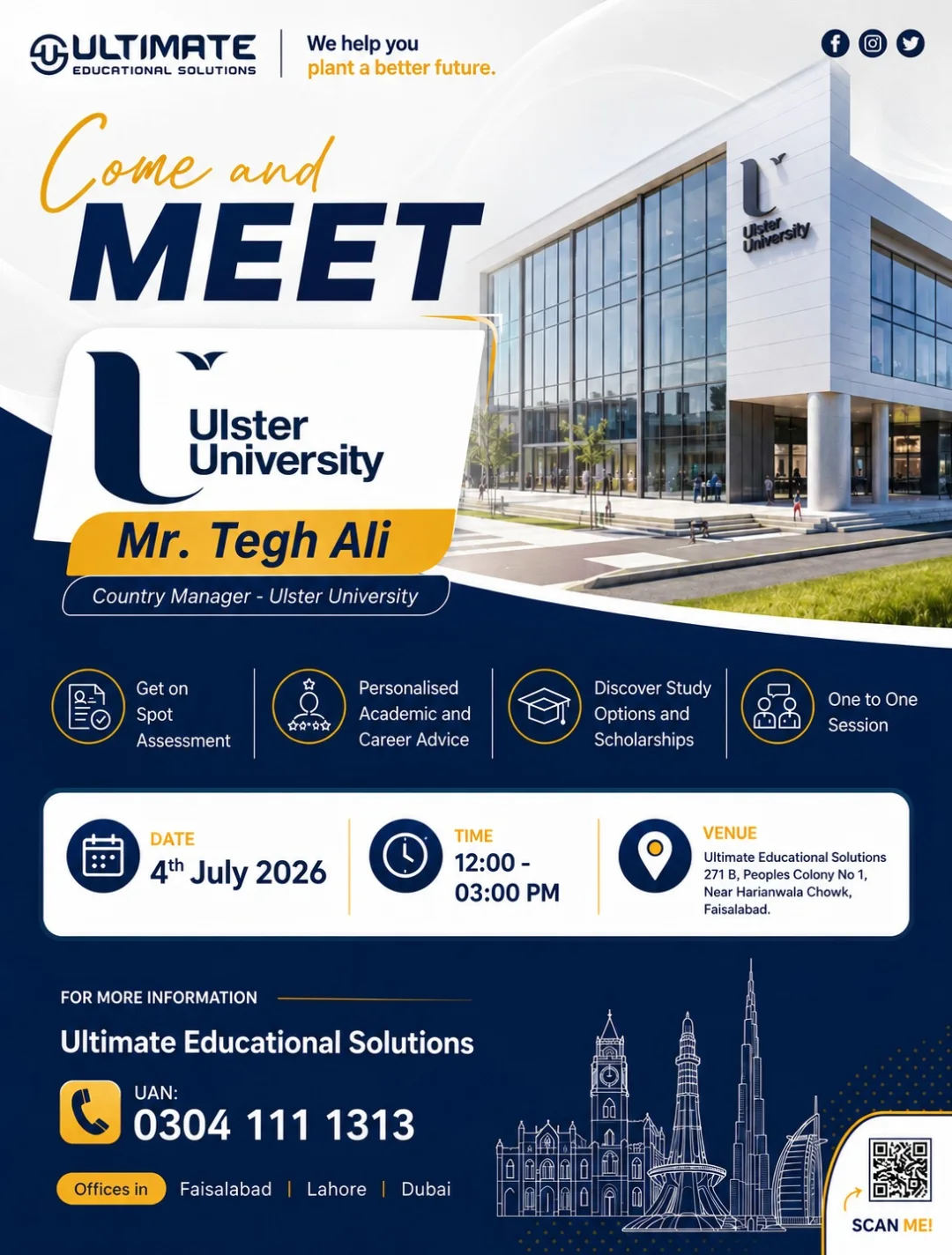 Ultimate Solutions Facebook ad: 𝐌𝐞𝐞𝐭 𝐭𝐡𝐞 𝐔𝐧𝐢𝐯𝐞𝐫𝐬𝐢𝐭𝐲…