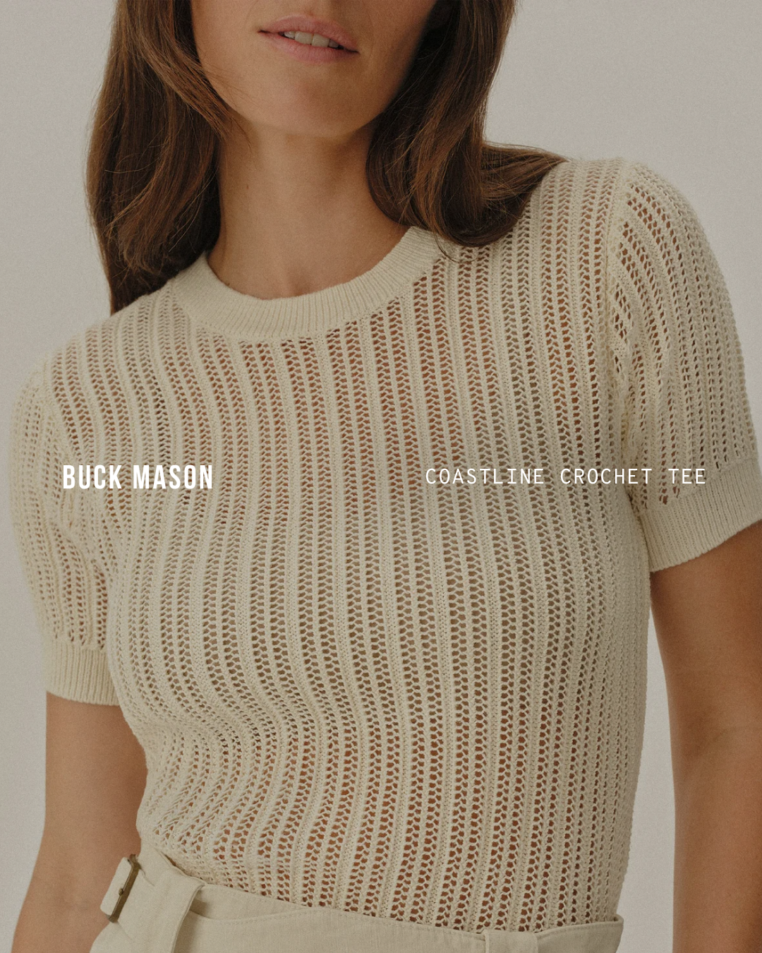 Buck Mason Women's Facebook ad