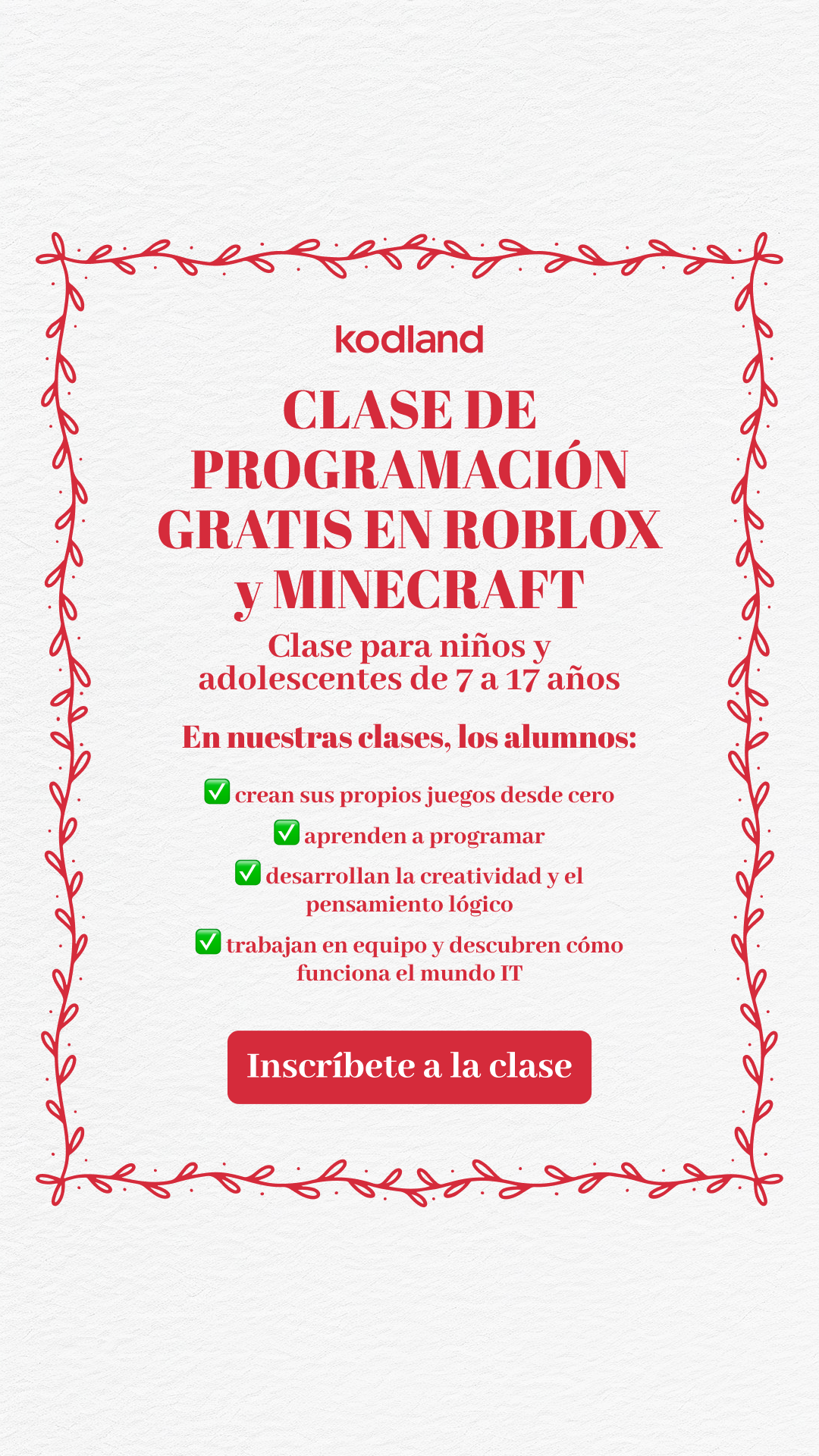 Kodland Latinoamérica Facebook ad