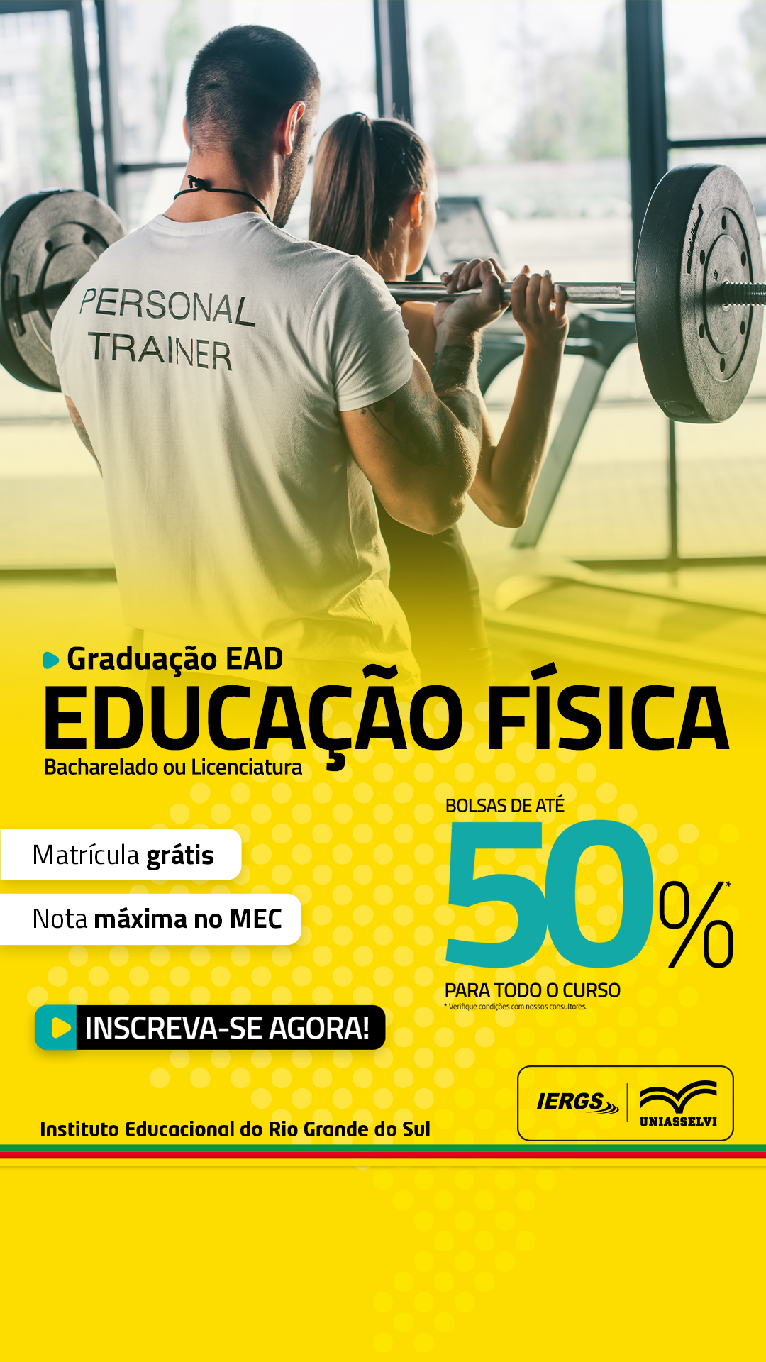 Iergs Uniasselvi Facebook ad from Sep 12, 2025