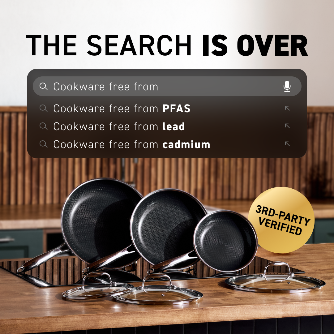 HexClad Facebook ad: The Last Pan You'll Ever Buy