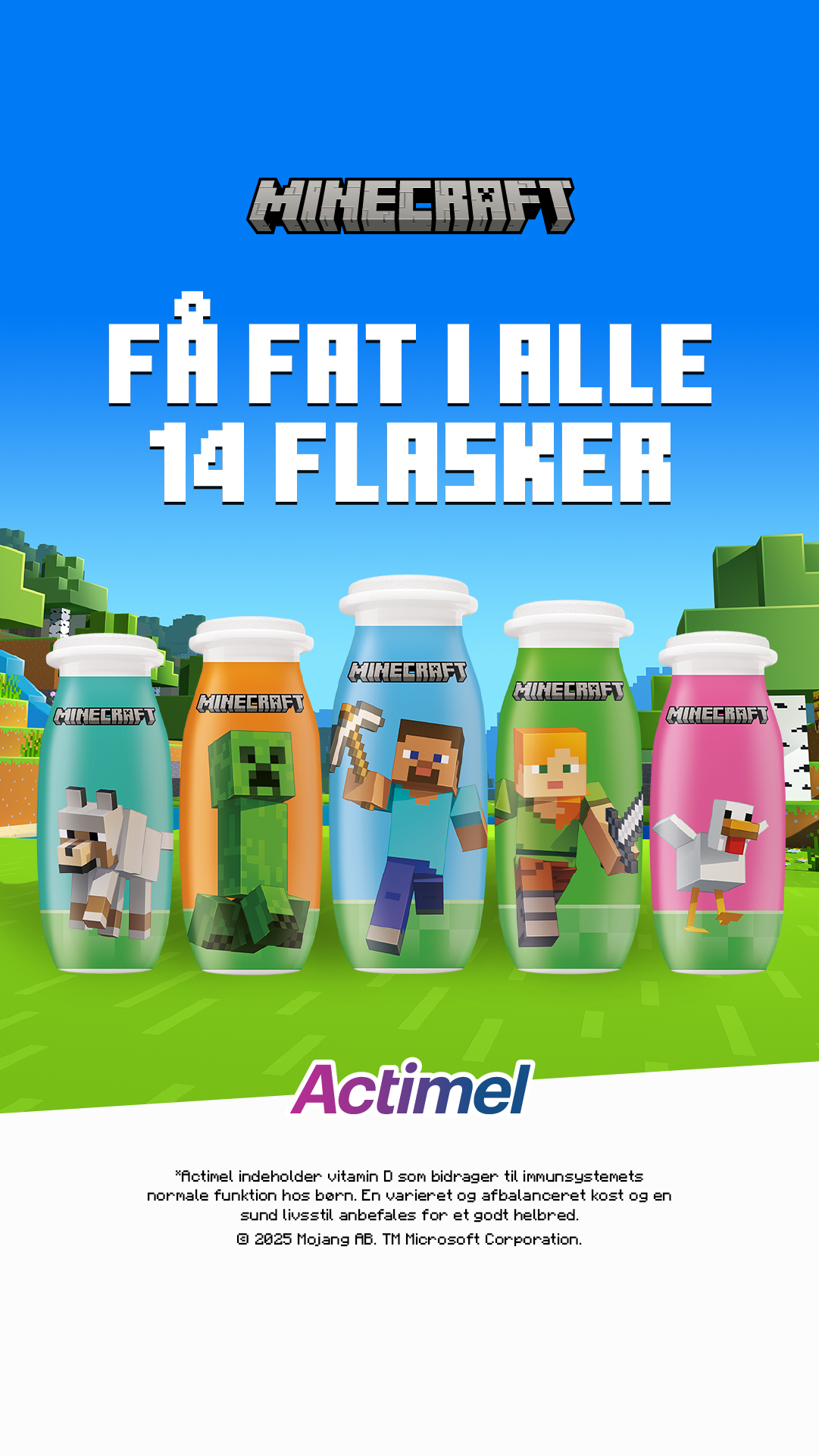 Actimel DK Facebook ad from Jan 14, 2026
