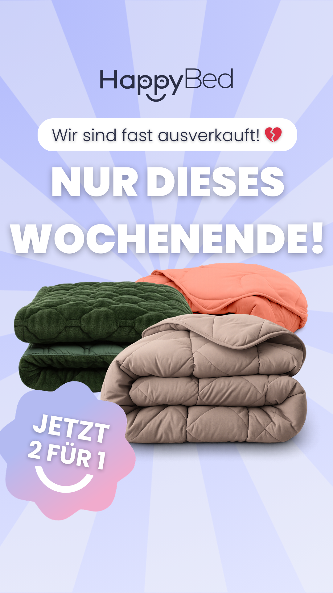 Thehappybed.de Facebook ad
