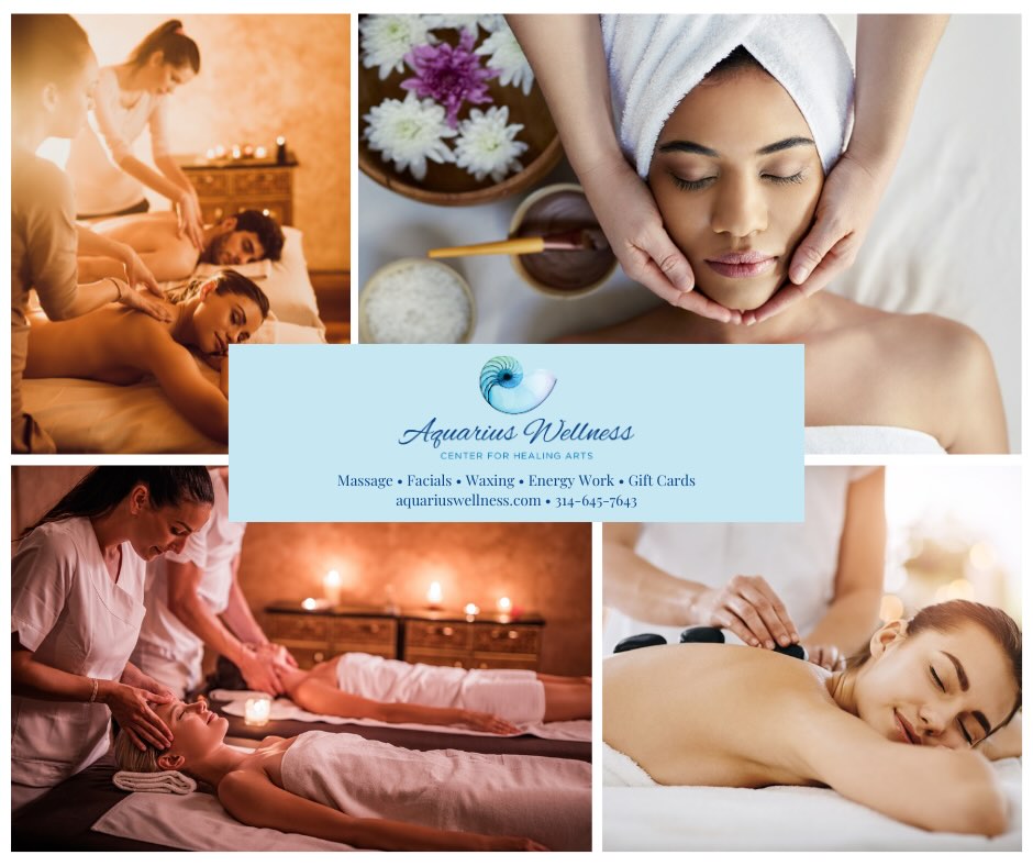 Aquarius Wellness Center For Healing Arts and Massage Therapy-St. Louis Facebook ad