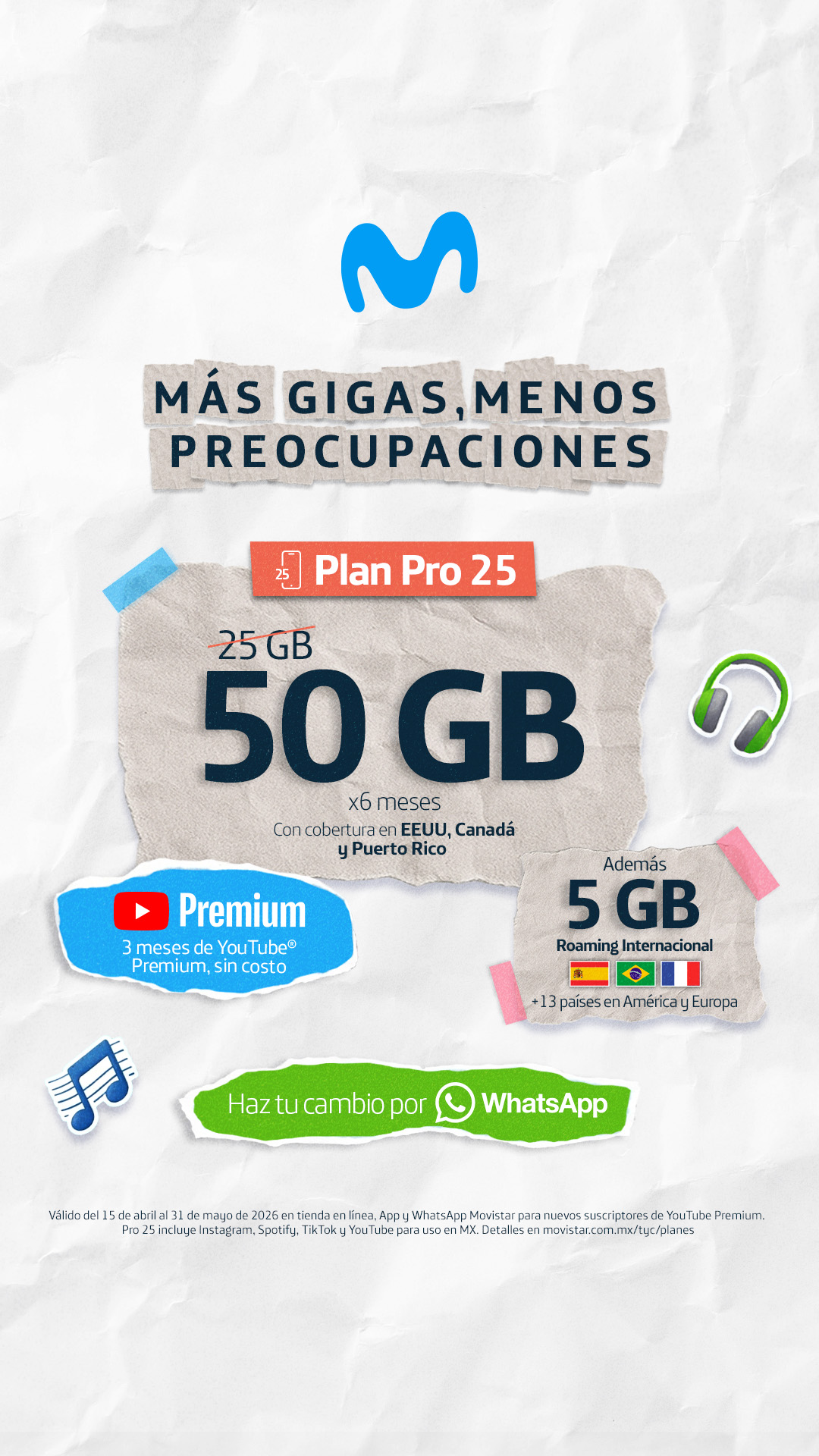 Movistar MX Facebook ad