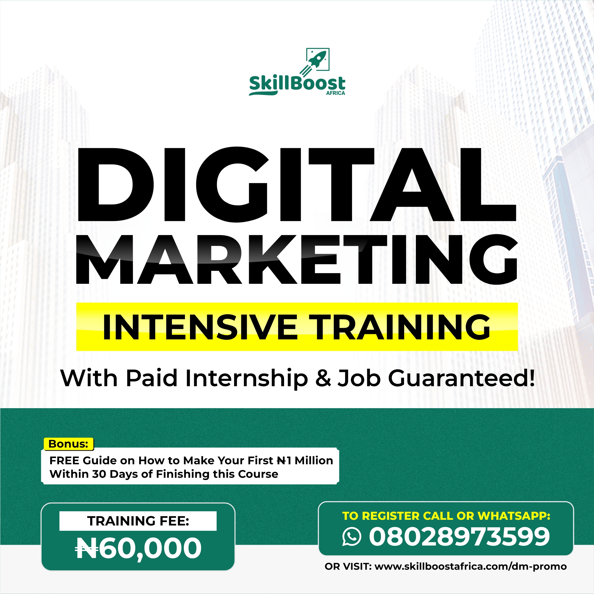 SkillBoost Limited Facebook ad