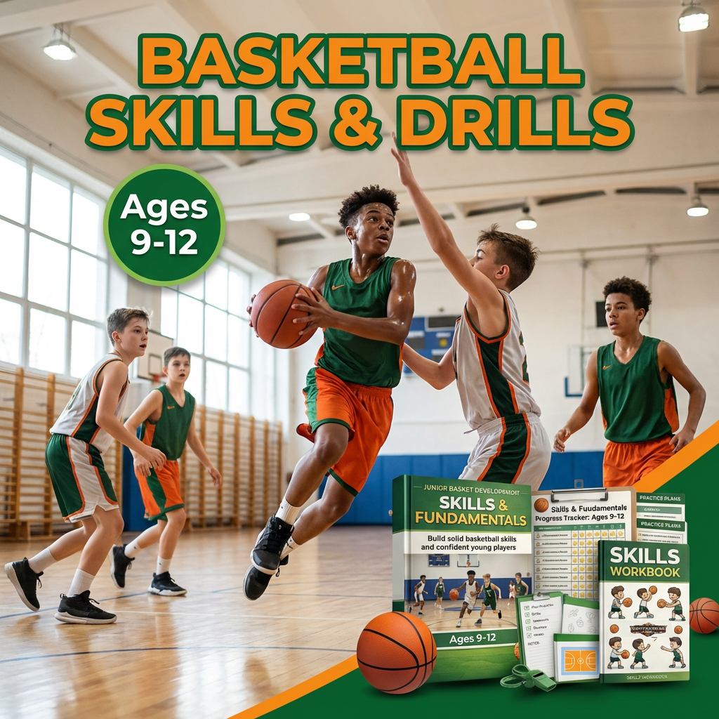 Sports Mastery Hub Facebook ad: Build Confidence in Young Basketball Players (9-12)