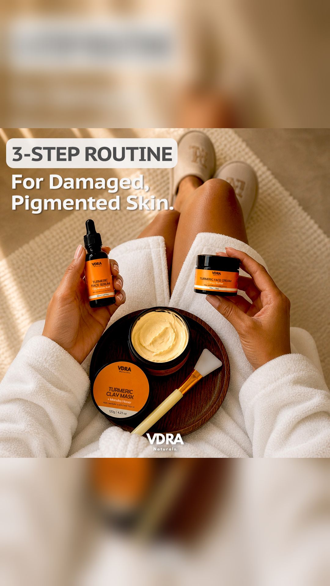 VDRA Naturals - Ayurvedic Skincare Facebook ad