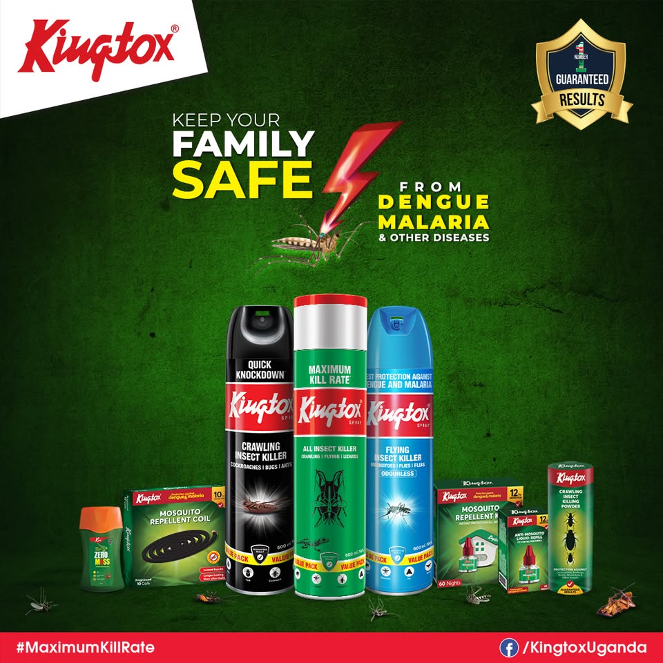 Kingtox Uganda Facebook ad: Strong on Insects.