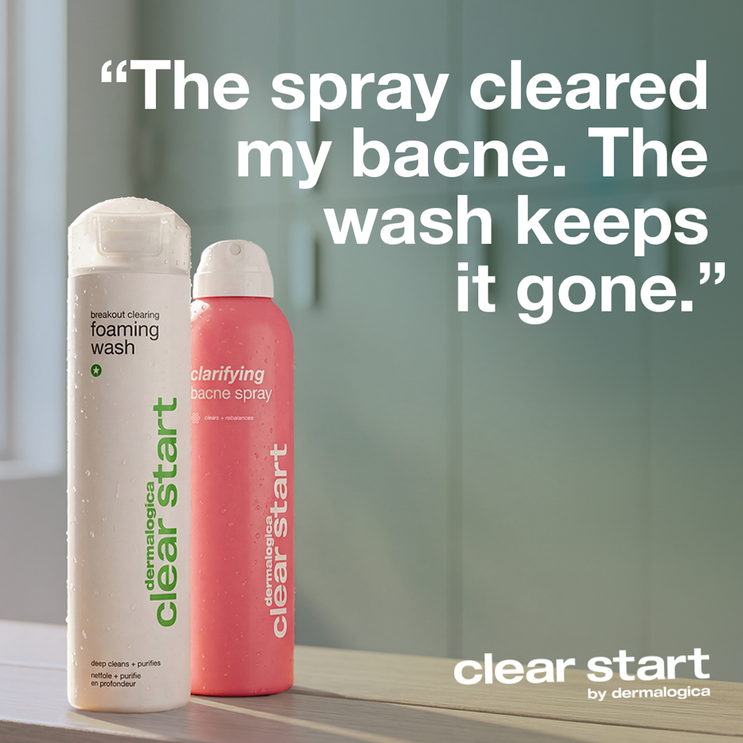 Dermalogica Facebook ad: Breakout Clearing Foaming Wash