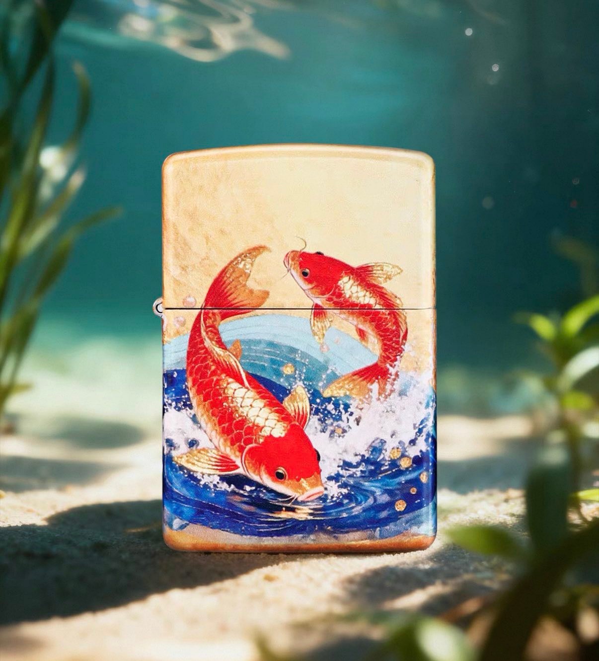 ZIPPO Custom Made Facebook ad: (PRE ORDER) ไฟแช็ก ZIPPO Golden Carp’s Blessing…