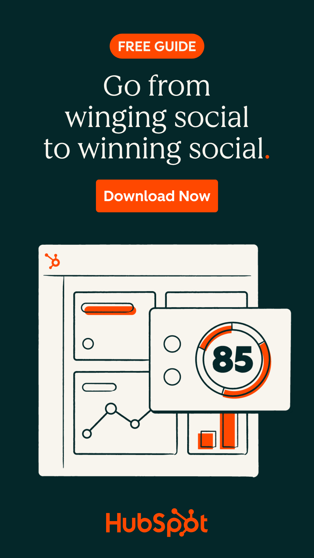 HubSpot Facebook ad