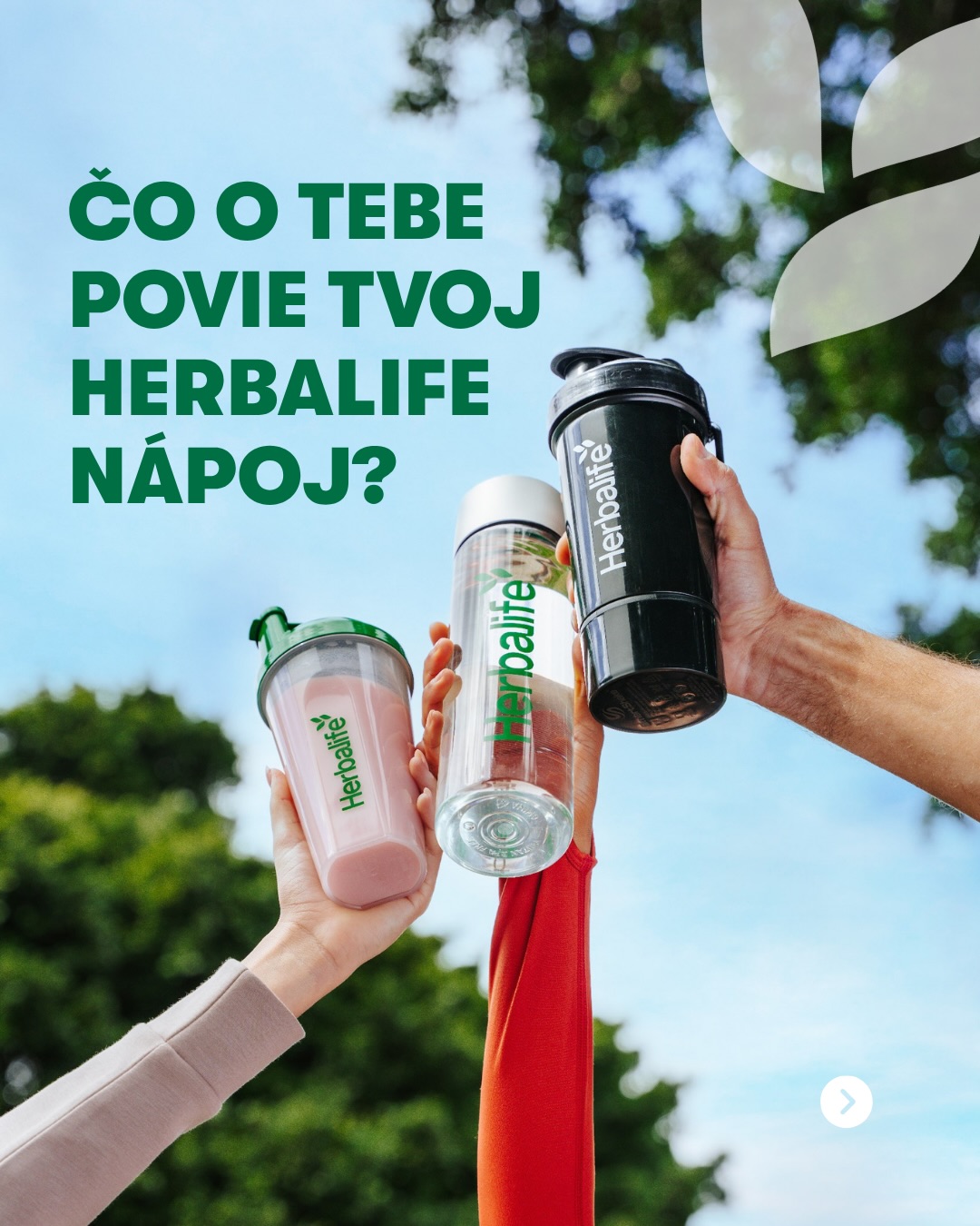 Herbalife Facebook ad: Dnes je Deň vody… a my máme jednu…
