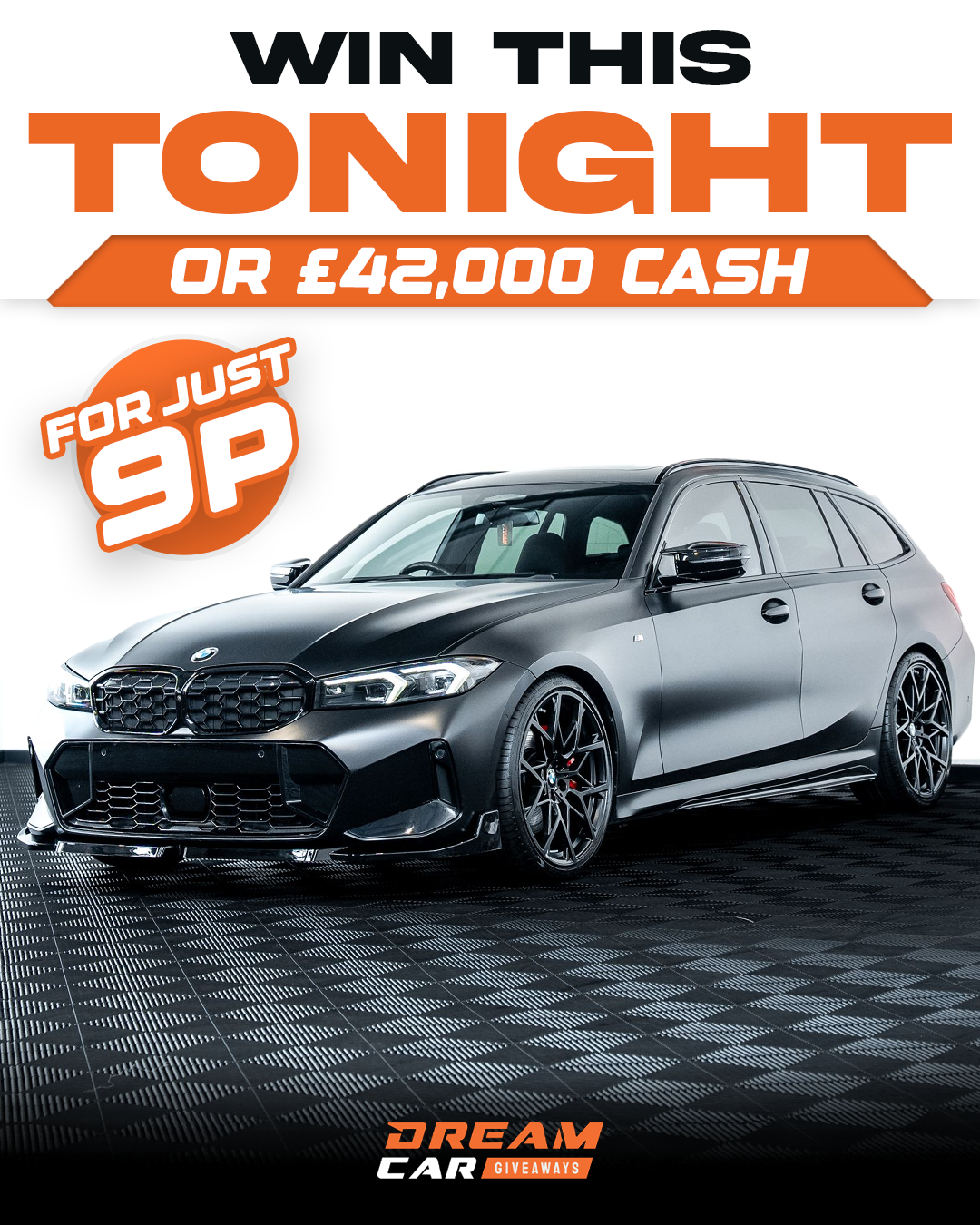 Dream Car Giveaways Facebook ad