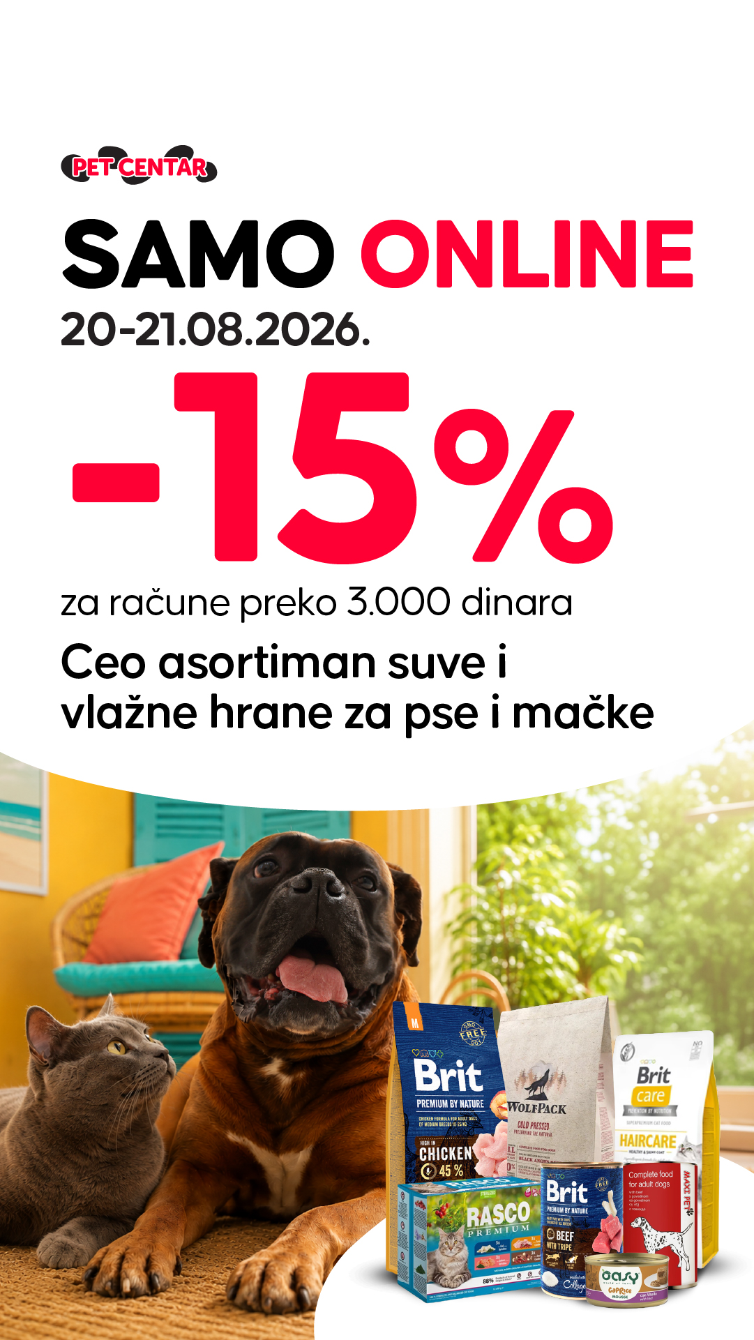 PET CENTAR Srbija Facebook ad