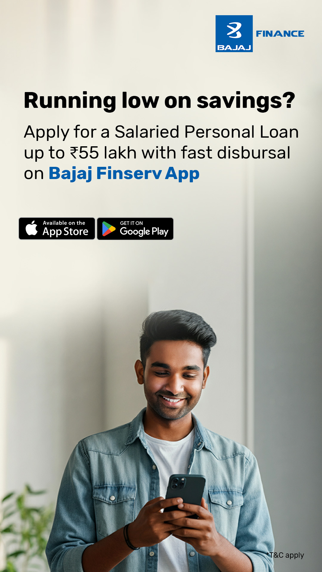 Bajaj Finserv Facebook ad