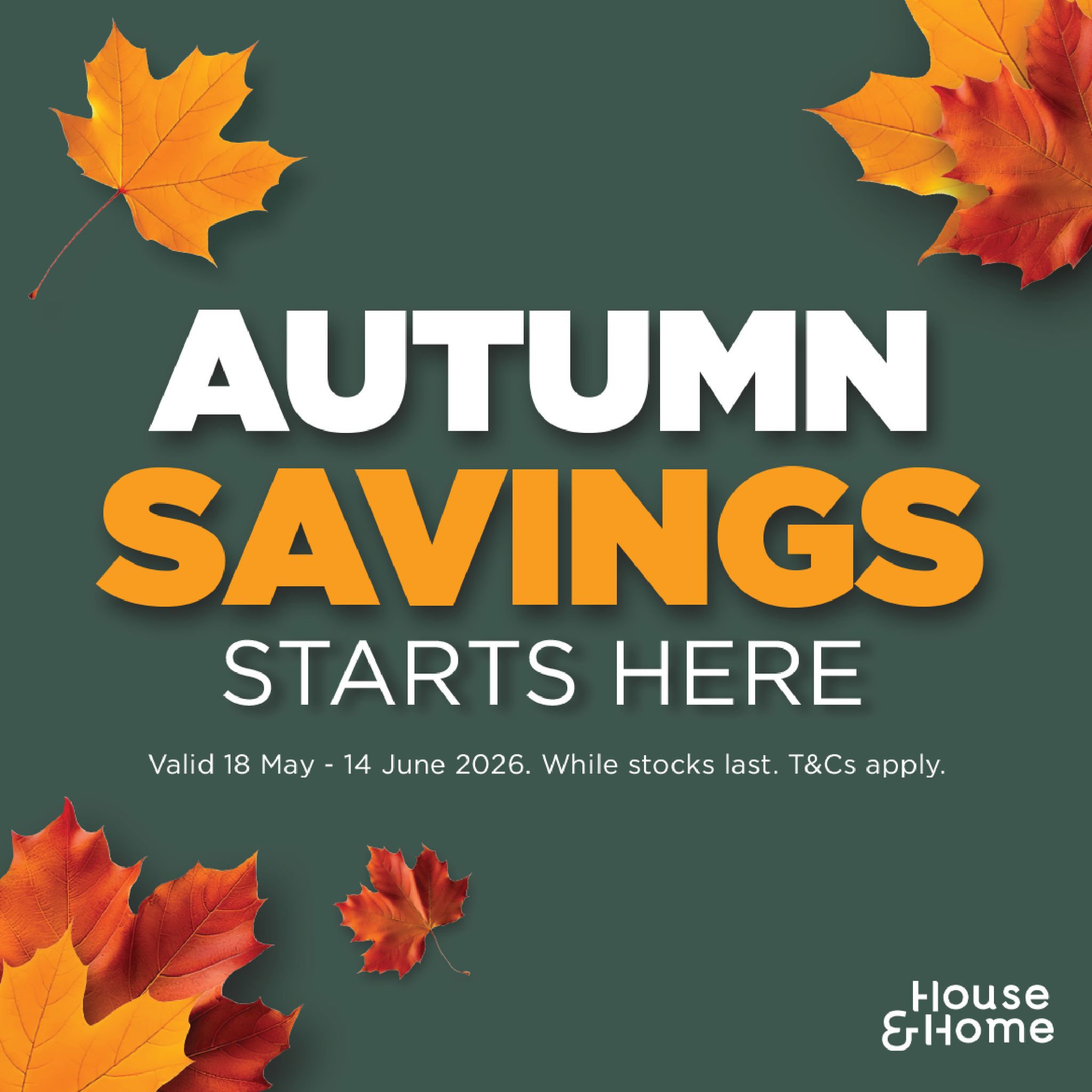 House & Home Facebook ad