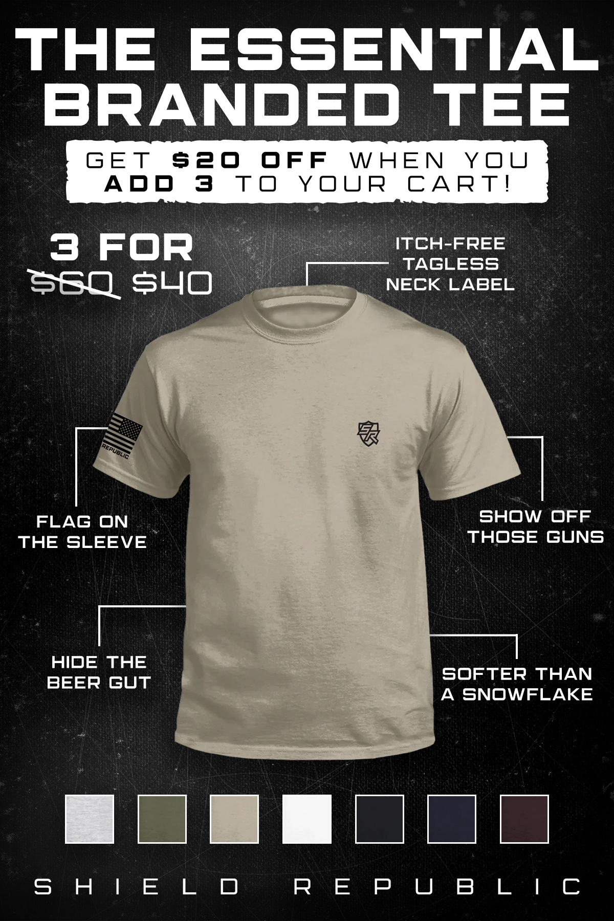 Shield Republic Facebook ad