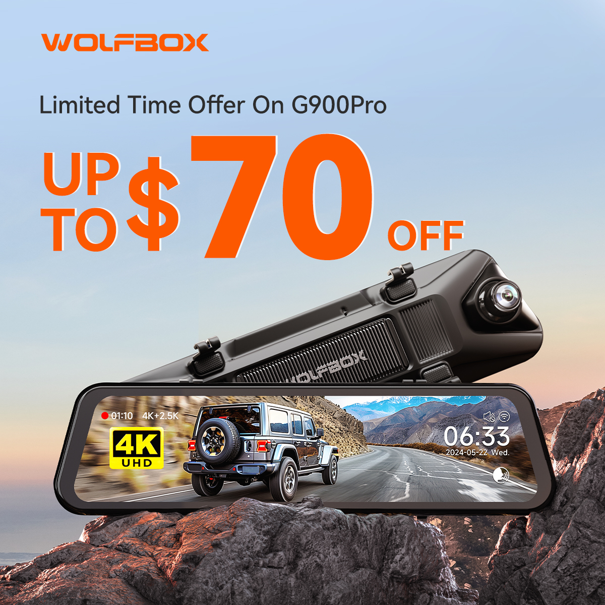 WolfBox Facebook ad