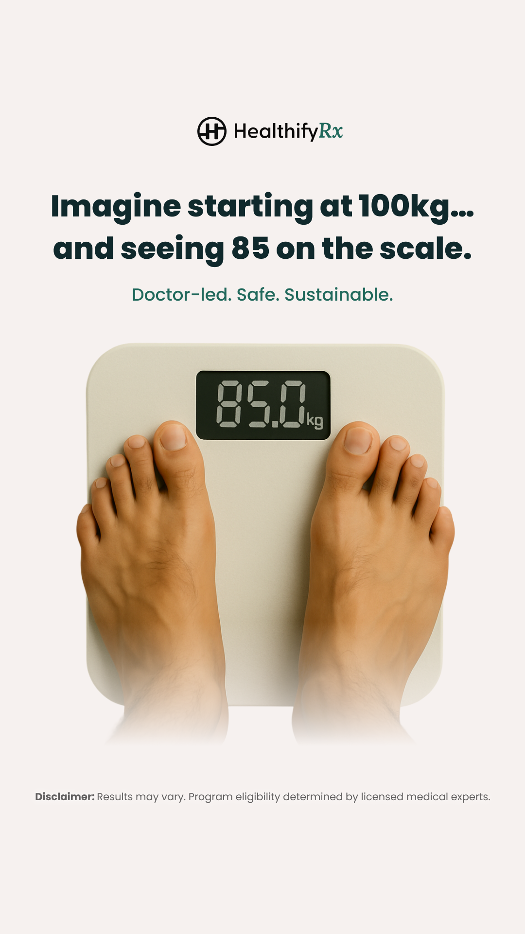HealthifyMe Facebook ad