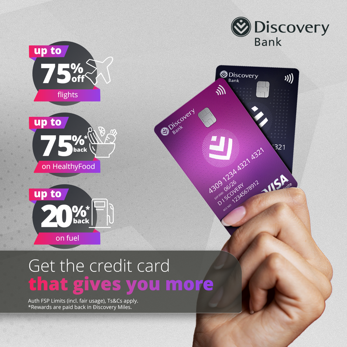 Discovery South Africa Facebook ad
